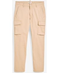 bonprix - Pantaloni Elasticizzati Con Puro Cotone Regular Fit, Straight - Lyst