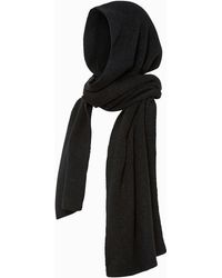 bonprix - Kapuzenschal Mit Glitzereffekt - Lyst