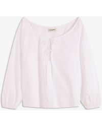 bonprix - Bluse Aus Reiner Bio-Baumwolle - Lyst