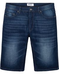bonprix - Stretch-Jeans-Bermuda Mit Verstärktem Schritt, Regular Fit - Lyst