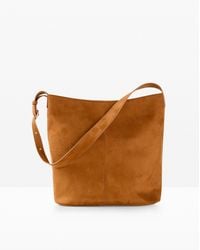 bonprix - Handtasche Im Velourslederoptik - Lyst