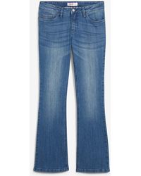 bonprix - Jeans Elasticizzati Comfort Bootcut, Vita Media - Lyst