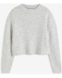 bonprix - Grobstrick-Pullover Aus Weichem Woll-Mix - Lyst