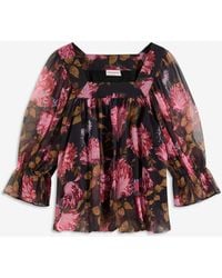 bonprix - Blusa Con Fondo A Palloncino - Lyst