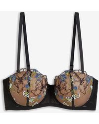 bonprix - Reggiseno A Balconcino Con Ferretto E Ricami - Lyst