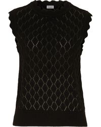 bonprix - Ajour-Pullunder Aus Baumwoll-Mix - Lyst