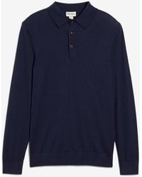 bonprix - Fijngebreide Polo-Trui Met Prachtig Merinowol, Slim Fit - Lyst