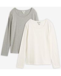 bonprix - Lot De 2 T-Shirts Manches Longues - Lyst