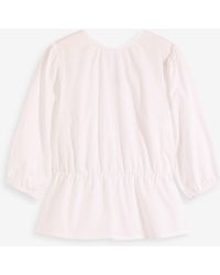 bonprix - Blusa Con Maniche A Sbuffo E Scollatura Alla Schiena - Lyst