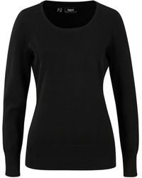 bonprix - Basic Pullover Mit Recycelter Baumwolle - Lyst