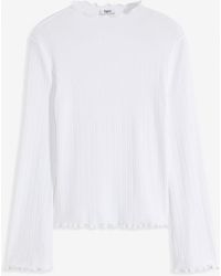 bonprix - Maglia A Maniche Lunghe A Coste - Lyst