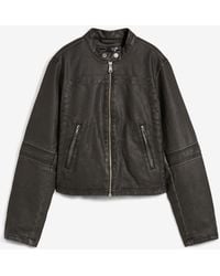bonprix - Giacca Biker Effetto Usato - Lyst