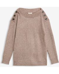bonprix - Pull Oversize À Boutons - Lyst