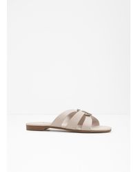 bonprix - Pantoletten Mit Dekorativem Ring - Lyst