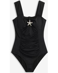 bonprix - Medium Shape-Badeanzug Mit Seesterndetail - Lyst