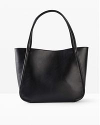bonprix - Shopper Mit Runder Paspelierung Und Großer Innentasche - Lyst