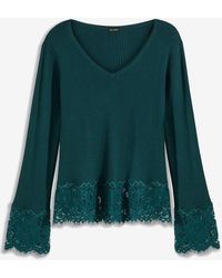 bonprix - Maglione Con Pizzo - Lyst