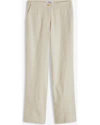 bonprix - High-Waist-Hose Aus Leinen-Viskose-Mix - Lyst