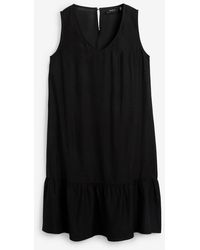 bonprix - Kurzes Kleid Aus Fließender Viskose - Lyst