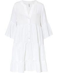 bonprix - Tunika-Kleid Aus Reiner Baumwolle - Lyst