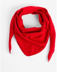 bonprix - Sciarpa Di Maglia A Triangolo - Lyst