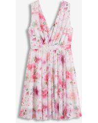 bonprix - Minikleid Aus Mesh - Lyst