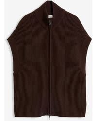 bonprix - Strick-Weste Aus Weichem Woll-Mix - Lyst