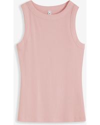 bonprix - Ripp-Top Aus Reiner Bio-Baumwolle - Lyst