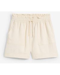 bonprix - Paperbag-Shorts Aus Fließendem Lyocell-Mix - Lyst