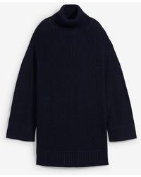 bonprix - Pull Col Roulé Oversize En Coton Mélangé - Lyst