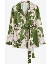 bonprix - Bluse Aus Fließendem Satin - Lyst