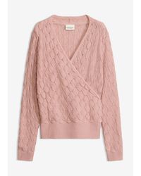 bonprix - Pull Ajouré Style Cache-Cœur - Lyst