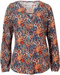 bonprix - Maglia Lunga Fantasia A Maniche Lunghe - Lyst