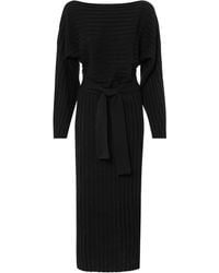 bonprix - Strickkleid Mit Gürtel (2-Tlg.Set) - Lyst