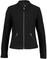 bonprix - Jacke Aus Baumwoll-Twill Mit Seitlichen Stretcheinsätzen - Lyst