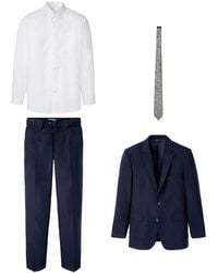 bonprix - Anzug Mit Hemd Und Krawatte (4-Tlg.Set) Regular Fit - Lyst