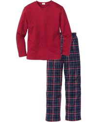 bonprix - Pyjama Met Lange Mouwen Van Biologisch Katoen - Lyst