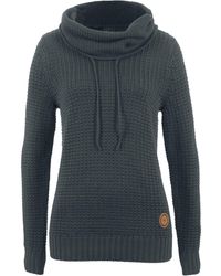 bonprix - Maglione A Collo Alto Con Cordoncino - Lyst