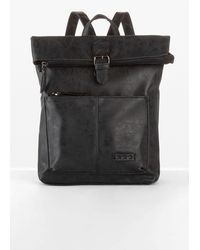bonprix - Rucksack Mit Außentasche Und Schnallendetail - Lyst