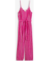 bonprix - Jumpsuit Van Gestructureerde Viscose - Lyst