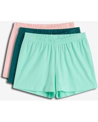 bonprix - Pantaloni Pigiama Corti (Pacco Da 3) - Lyst