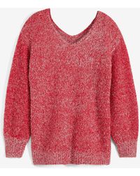 bonprix - Oversized Longpullover Mit Lurex - Lyst