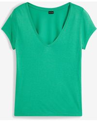 bonprix - T-Shirt Aus Softer Viskose - Lyst