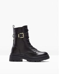 bonprix - Schnürboots Mit Schnalle - Lyst