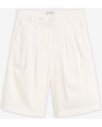 bonprix - Marlene Dietrich Short Van Een Linnen-Viscose Mix - Lyst