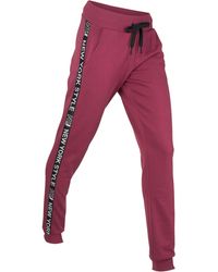 bonprix - Sweatpants Met Tapes En Statement Print - Lyst