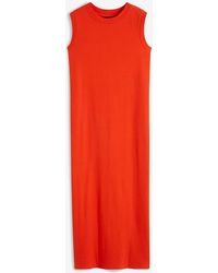 bonprix - Jersey-Kleid Aus Baumwolle Mit Stretch - Lyst