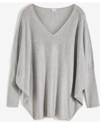 bonprix - Feinstrickpullover Mit Fledermausärmeln Und Strass-Applikation - Lyst