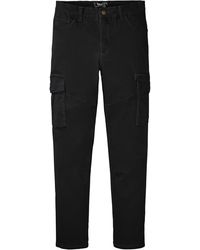 bonprix - Slim Fit Stretch-Hose Mit Cargotaschen, Straight - Lyst