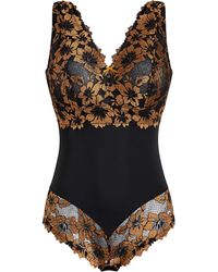 bonprix - Body Ohne Bügel Mit Floraler Spitze - Lyst